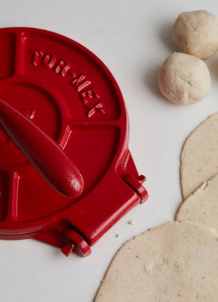 Cast Iron Tortilla Press Kit