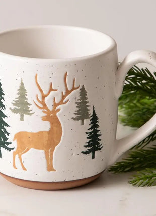 Mug - Deer and Trees (P