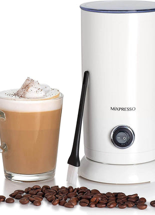 Mixpresso Electric Milk Frother - Latte Art Steamer, Cappuccino Machine And Milk Warmer, Hot and Cold Foam Maker