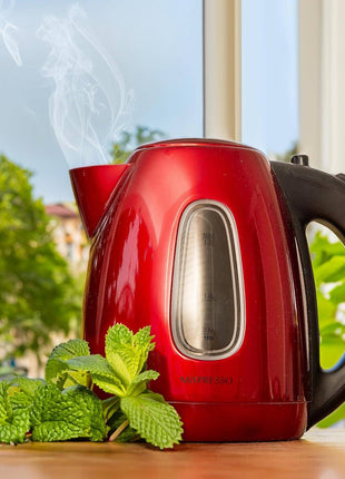 Mixpresso Stainless Steel Electric Kettle, Cordless Pot 1.7L Portable Electric Hot Water Kettle, 1500w Strong Fast Boiling Pot, Water Boiler, Electric Tea Kettle With Boil Dry Protection: Stainless Steel