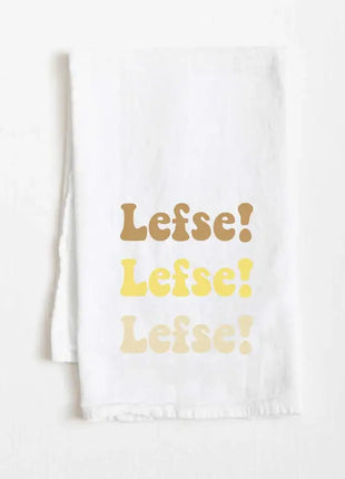 Lefse Lefse Lefse Minnesota Flour Sack Towel