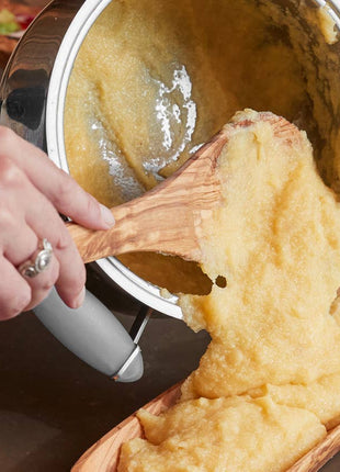 Italian Olivewood Polenta Spoon