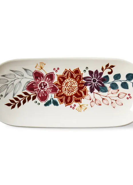 Autumn Bloom Platter -small