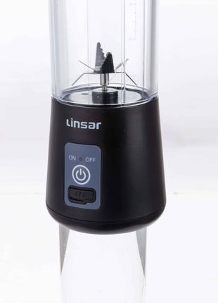 11oz Powerful Portable Rechargeable Blender with USB charger: Black