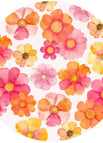 Pink Retro Flowers