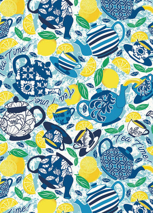 Teapots & Tea Time Chef Apron