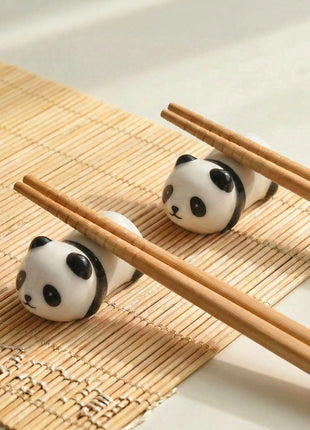 Helen’S Asian Kitchen Chopstick Set, Panda, Set of 2