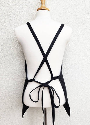 Embroidered Mama's Kitchen Cross-Back Apron