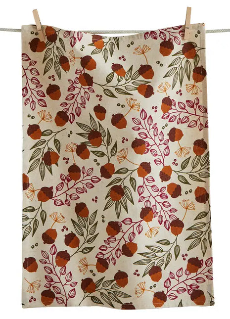 Autumn Bloom Dishtowel
