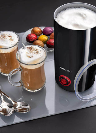 Mixpresso Electric Milk Frother - Latte Art Steamer, Cappuccino Machine And Milk Warmer, Hot and Cold Foam Maker