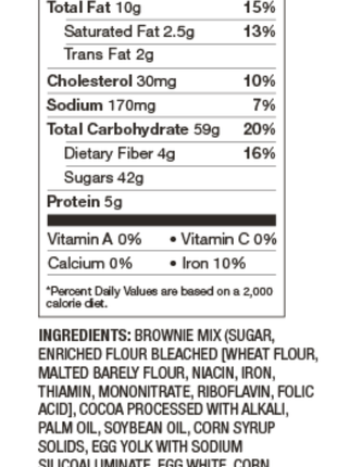 Ooey Gooey Chocolate Brownie Microwave Single