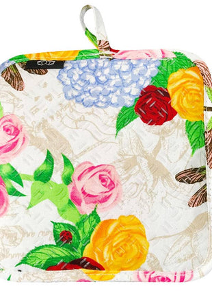 Rose Dragonfly Silli Hottie Pot Holder