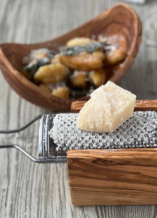 Italian Olivewood Box Cheese Grater