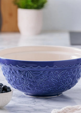 Mason Cash Blueberry Bowl - Size 18 - 2.85Qt