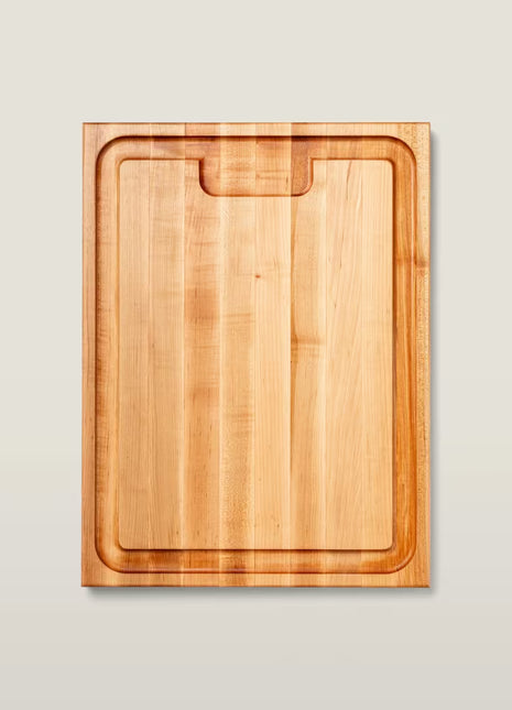 Maple AuJus Cutting Board with Sloped Juice Groove, Reversible, 1-1/2" Thick