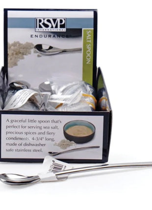 Appetizer Tiny Salt/condiment Spoon SS Single