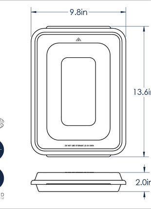 Naturals Quarter Sheet w/lid