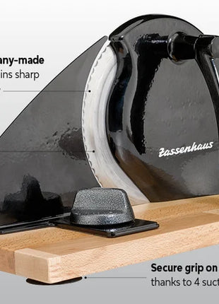 Classic Bread Slicer, Manual, Black