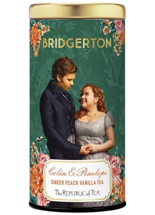 Republic of Tea Bridgerton Tea Colin And Penelope Ginger Peach Vanilla
