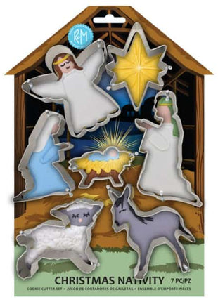 Christmas Nativity 7 Pc Cookie Cutter Set