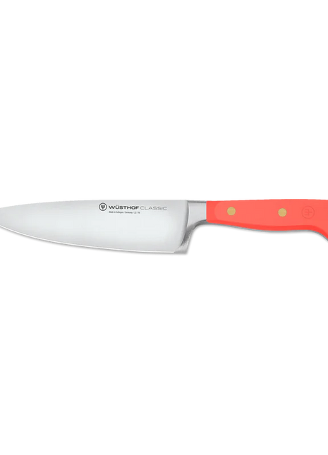 Wusthof Classic Color Chef's Knife Coral Peach 6 in