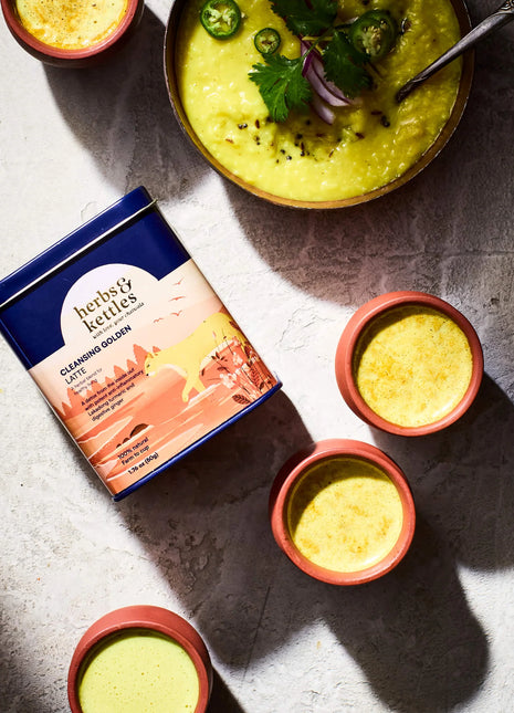 Cleansing Golden Latte tea