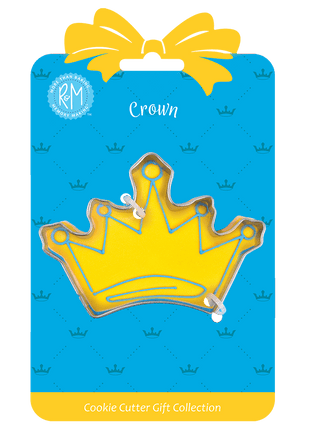 Crown Cookie Cutter 3.5" Carded