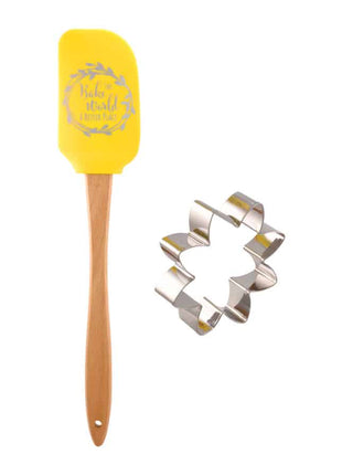 Everyday 2 Pc Spatula Set with Cookie Cutter