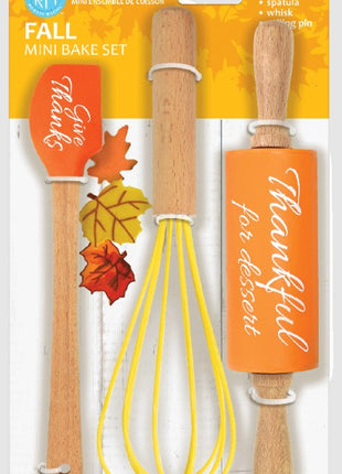 Fall 3PC Mini Baking Set
