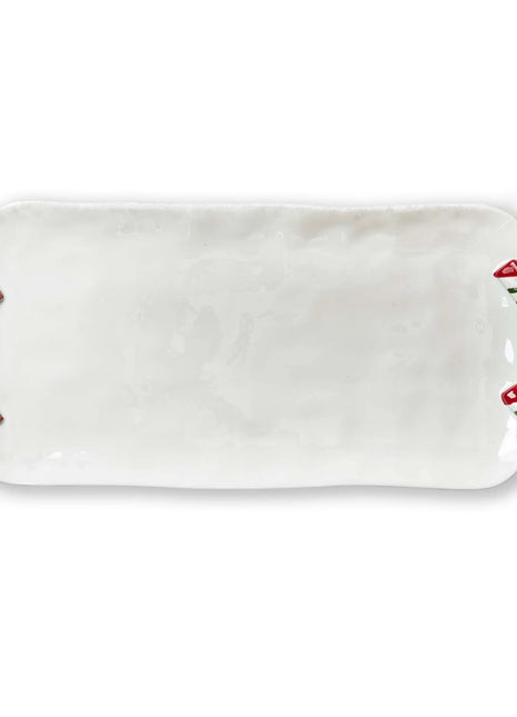 Candy Cane Rectangular Platter