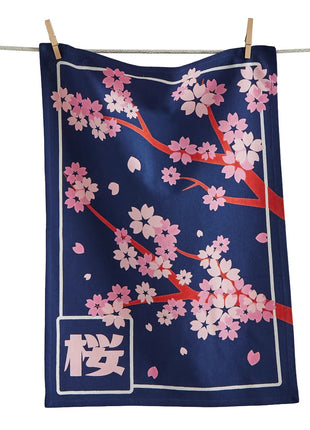 Cherry Blossom Dishtowel