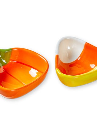 Pumpkin & Candy Corn Dip Bowl