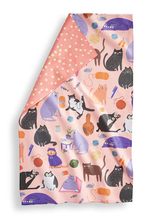 All The Cats Super Absorbent Dishtowel