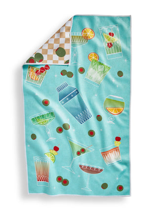 Cocktail Night Super Absorbent Dishtowel