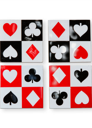 Suits Coaster Set Of 4