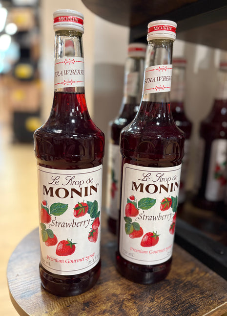 Monin Premium Flavoring Syrup Strawberry