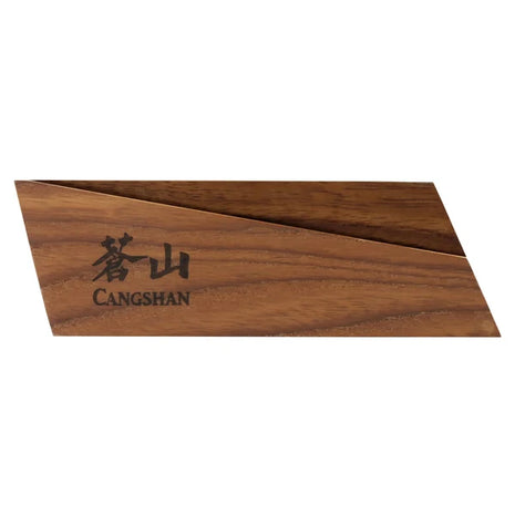 Solid Ash Wood Magnetic Knife Sheath for 3.5-inch Paring and 2.75-inch Peeling