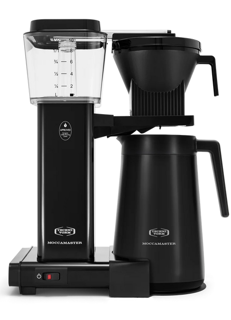 Moccamaster KBGT thermal Carafe 10-Cup Coffee Maker 40 Ounce, Midnight 1.25l