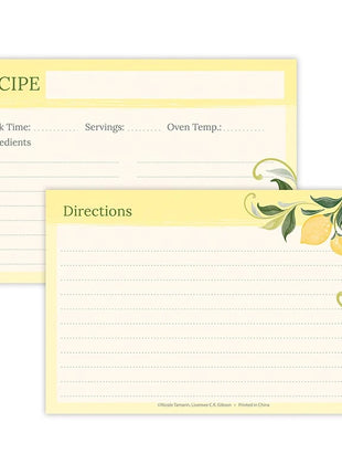 Recipe Cards