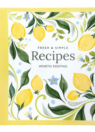 Sunshine Recipe Journal