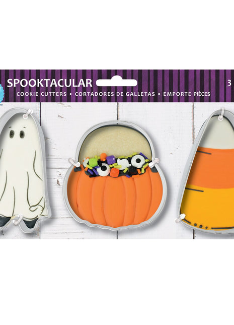 Spooktacular 3 Pc Cookie Cutter Set