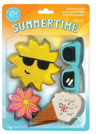 Summertime Cookie Cutter Set (4pc S/S Carded)