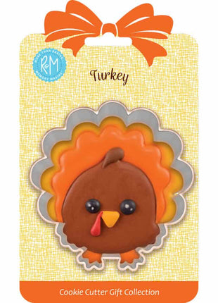 Turkey Cookie Cutter 3.5" Carded