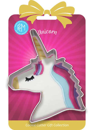 Unicorn Cookie Cutter 4.25" Carded