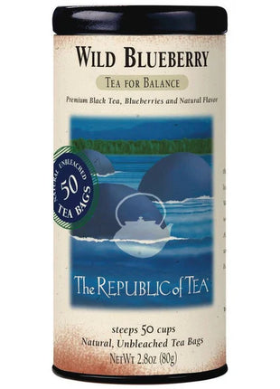 Wild Blueberry Black Tea Bags
