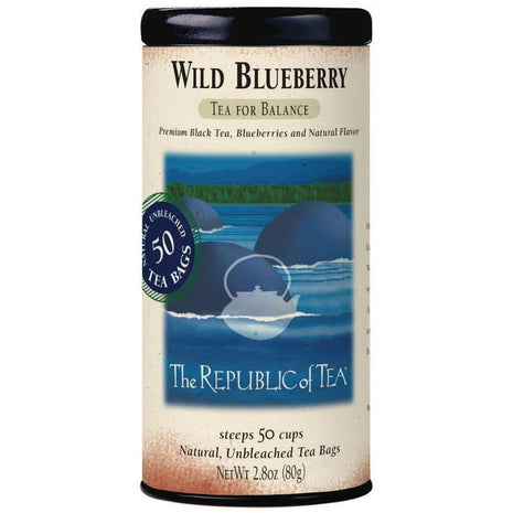 Wild Blueberry Black Tea Bags