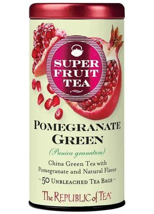 Republic of Tea Organic Superfruit Green Tea Pomegranate