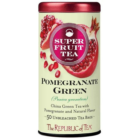 Republic of Tea Organic Superfruit Green Tea Pomegranate