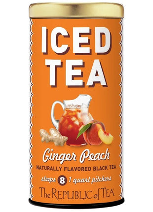 Ginger Peach Black Large Iced Tea Pouches