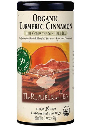 Organic Turmeric Cinnamon Tea Bags